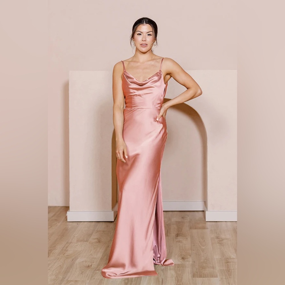 Nadia Satin Dress | Made to Order